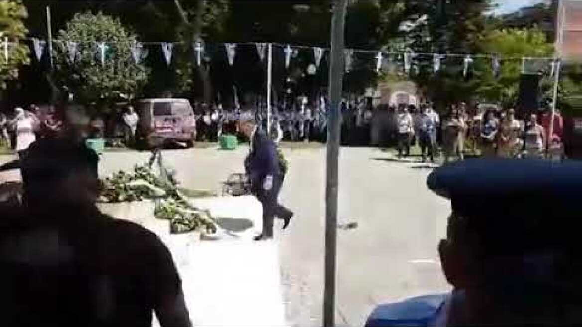 Οι "Μακεδόνες Δραμινοί" σε διαμαρτυρίες κατά Καραγιαννίδη (1-7-19)