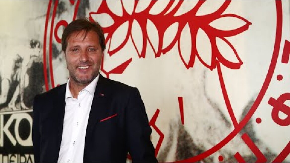 Ο προπονητής μας Πέδρο Μαρτίνς στο Οlympiacos TV! / Coach Pedro Martins on Olympiacos TV!