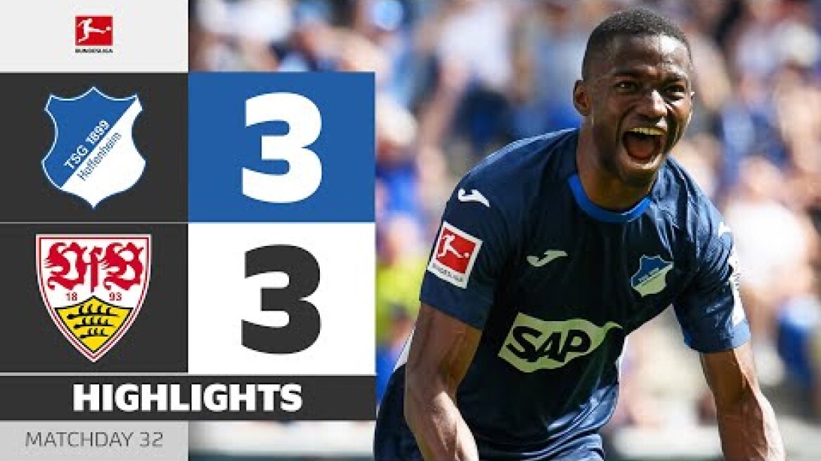 Chaos In Stoppage Time! | HOFFENHEIM - VFB STUTTGART | Highlights | Matchday 32 – Bundesliga 2025/26