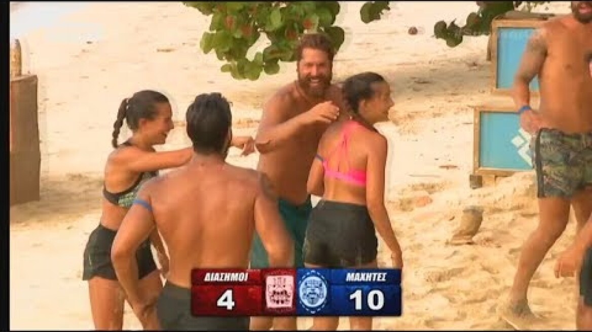 Survivor | Η λήξη του παιχνιδιού από τη Ροδάνθη και ο πανηγυρισμός των Μαχητών | 28/05/2018
