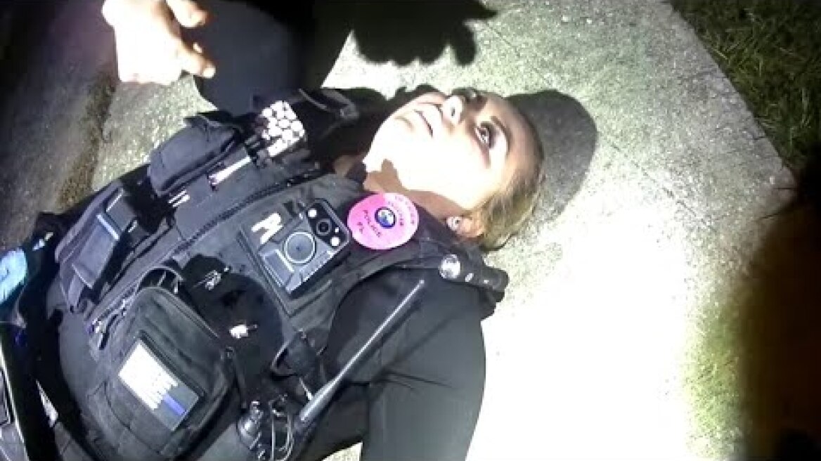 Bodycam footage shows officer overdose after being exposed to fentanyl