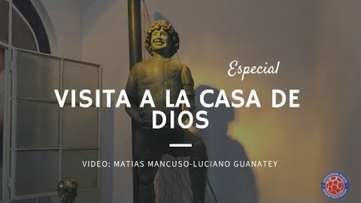 Visita a la casa de Maradona en La Paternal