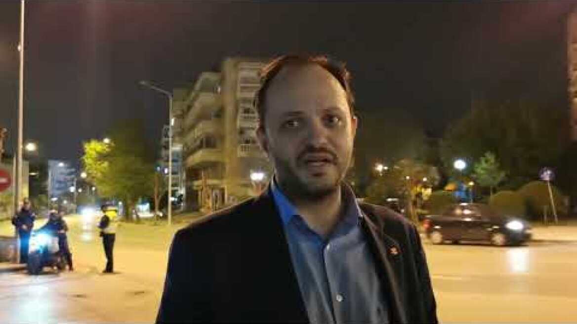 Θεσσαλονίκη: "Μπλόκο" της Τροχαίας στην Καλαμαριά μετά το σοκαριστικό ατύχημα (3)