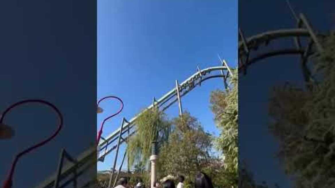 Universal Studios Japan's roller coaster broke down 150 ft in the air.#shorts #news