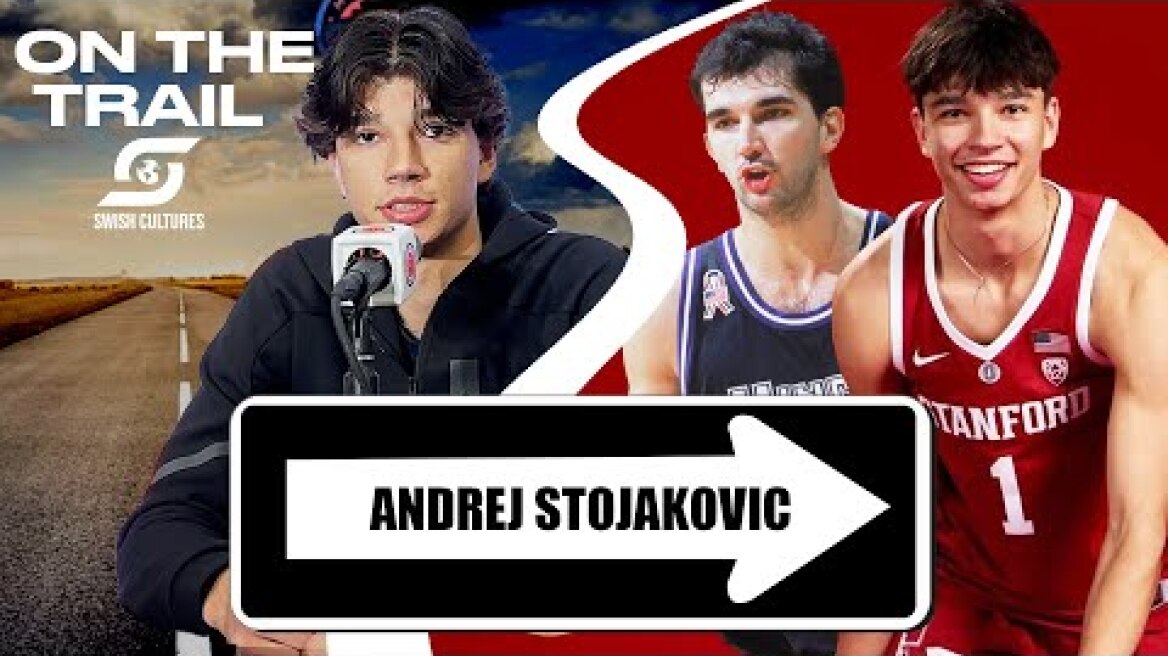Andrej Stojakovic talks Mc Donalds All American, Peja Stojakovic, and only playing AAU one year 😳