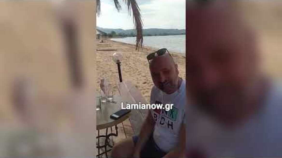 Αταλάντη: Στο δρόμο και τη θάλασσα οι κάτοικοι μετά τον σεισμό