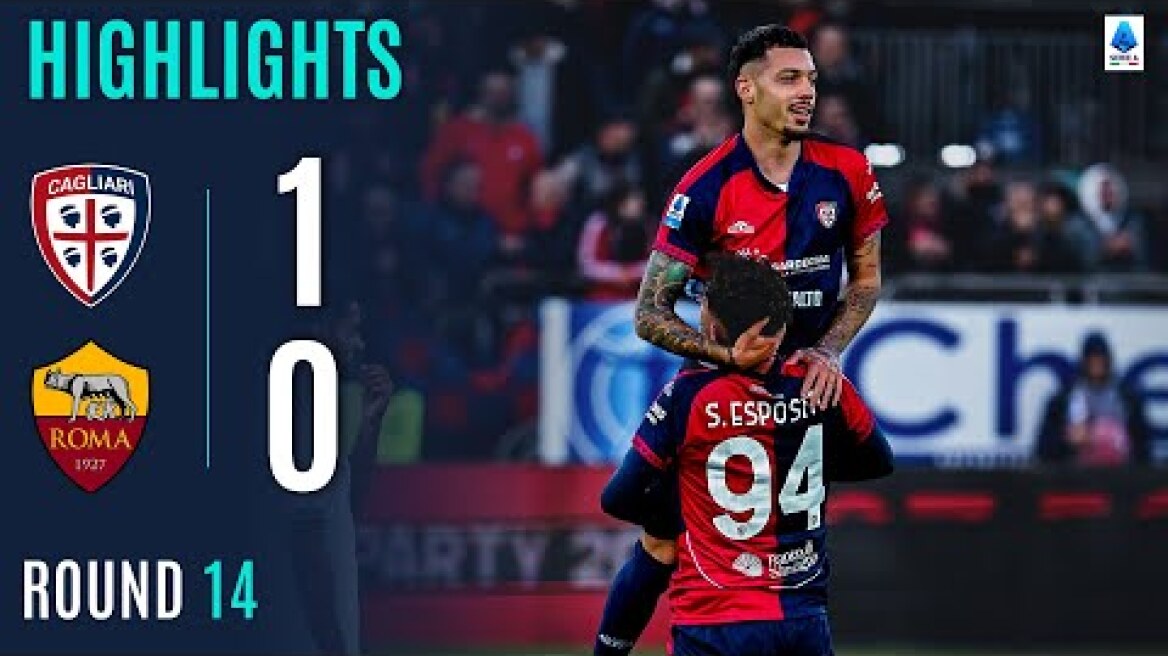 CAGLIARI-ROMA 1-0 | HIGHLIGHTS | Gaetano takes a huge win at the last minute | SERIE A 2025/26
