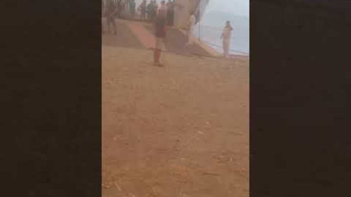 Μεταφορά πυρόπληκτων Πευκί Ευβοίας 8/8/2021