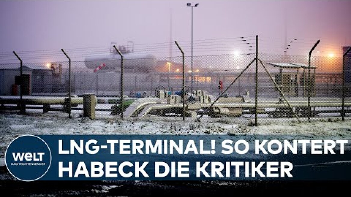 WILHELMSHAVEN: Erstes deutsches LNG-Terminal geht in Betrieb - Habeck kontert Kritiker