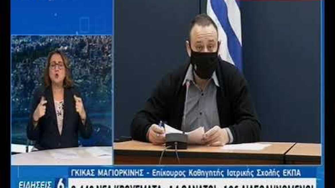 Ανακοίνωση Γκίκας Μαγιορκίνης 6/11