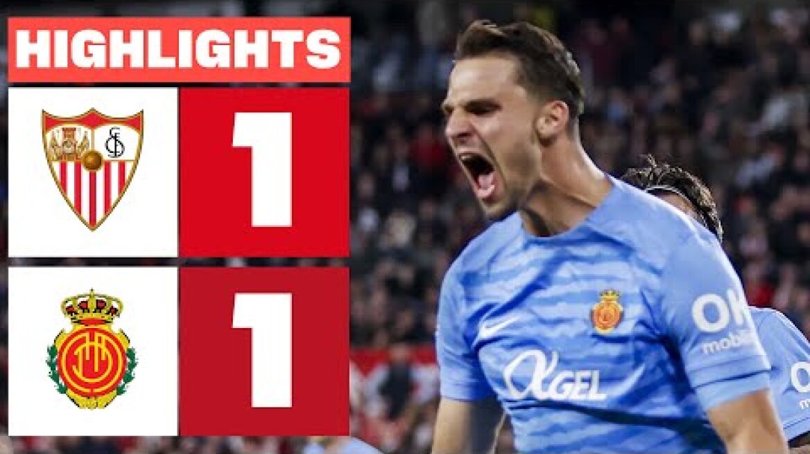 SEVILLA FC 1 - 1 RCD MALLORCA I RESUMEN LALIGA EA SPORTS