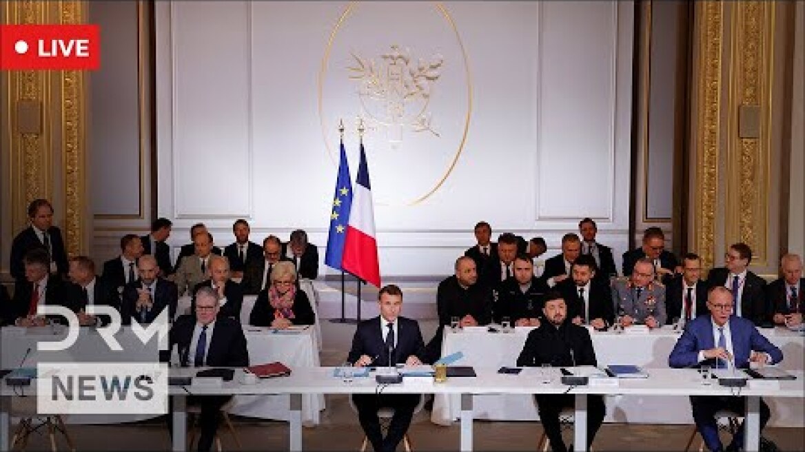 LIVE: Zelenskiy, Macron, Starmer, Merz Deliver Joint Statement in Paris After Historic Summit
