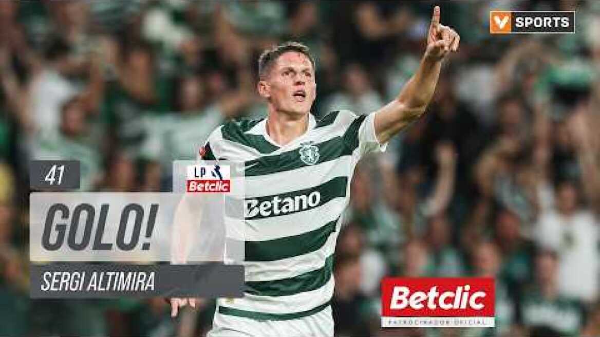 Golo Sergi Altimira: Sporting (3)-0 Vitória SC (Liga 26/27 #2)