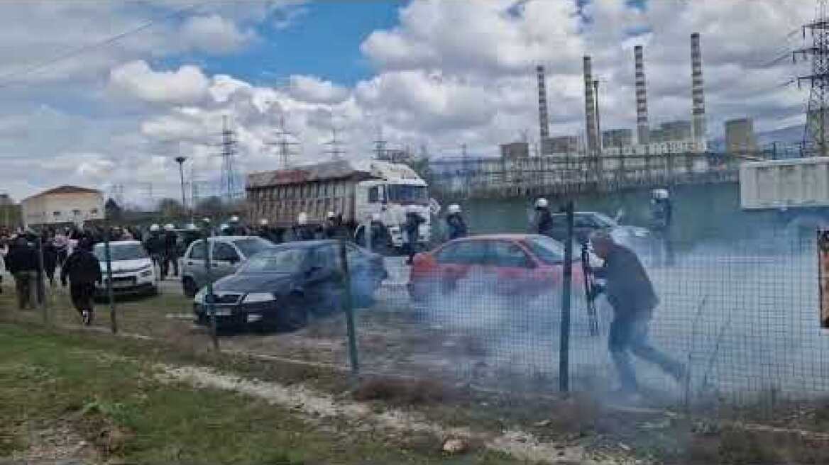 Άγρια επεισόδια ΑΗΣ Καρδιάς σε επίσκεψη Μητσοτάκη