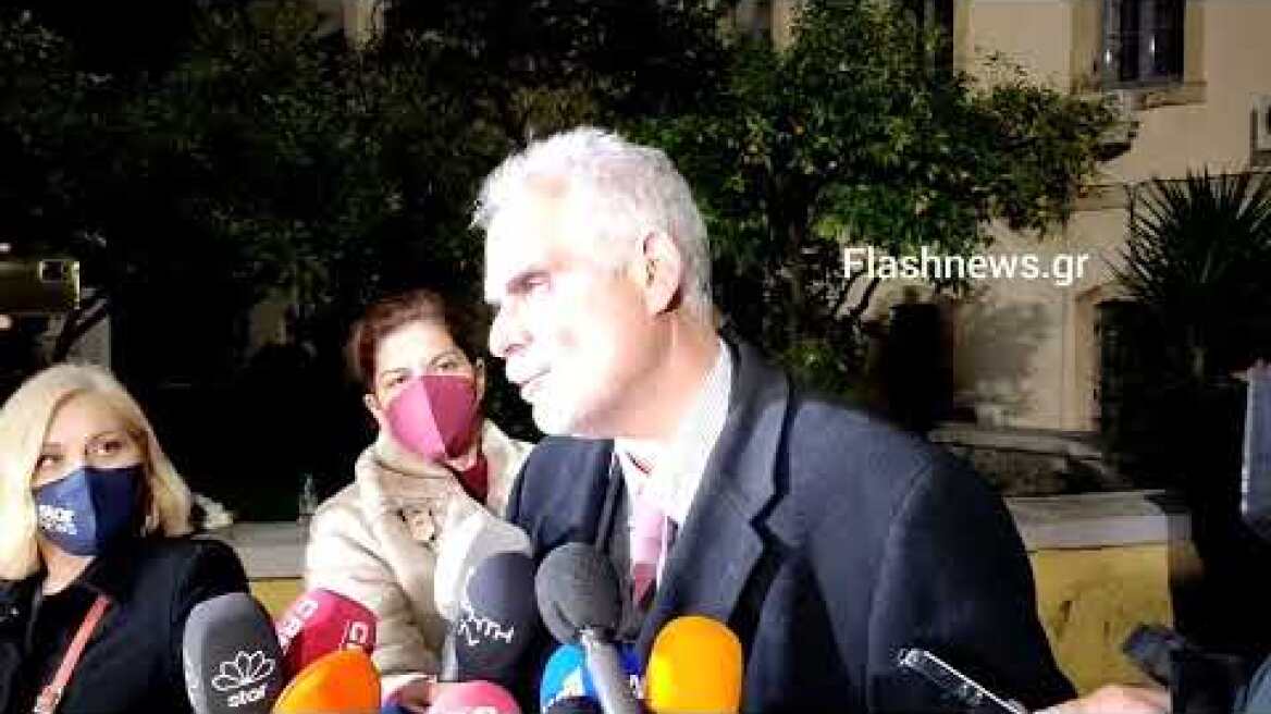 Νίκος Ρουσσοπουλος, συνήγορος υπεράσπισης ιδιοκτητριων του οίκου ευγηρίας στα Χανια