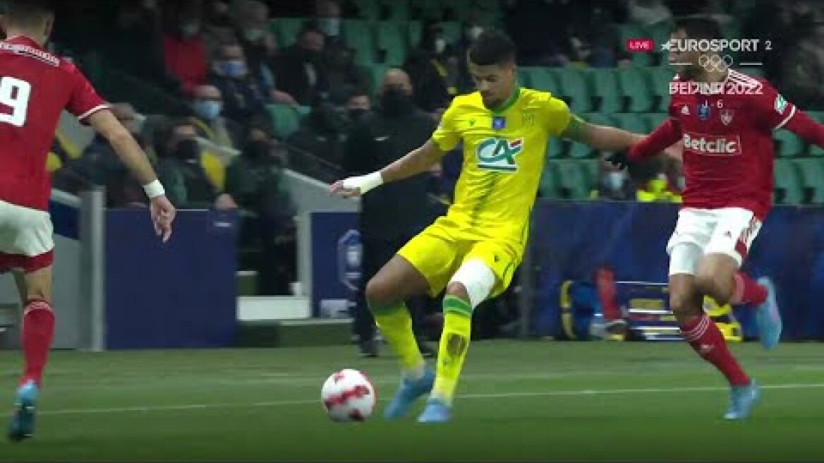 Nantes - Brest 2-0 Résumé et Buts Coupe de France  2022