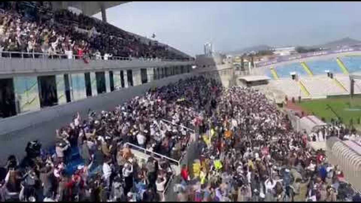 Ολοκληρώθηκε η Θεία Λειτουργία του Πάπα στο ΓΣΠ