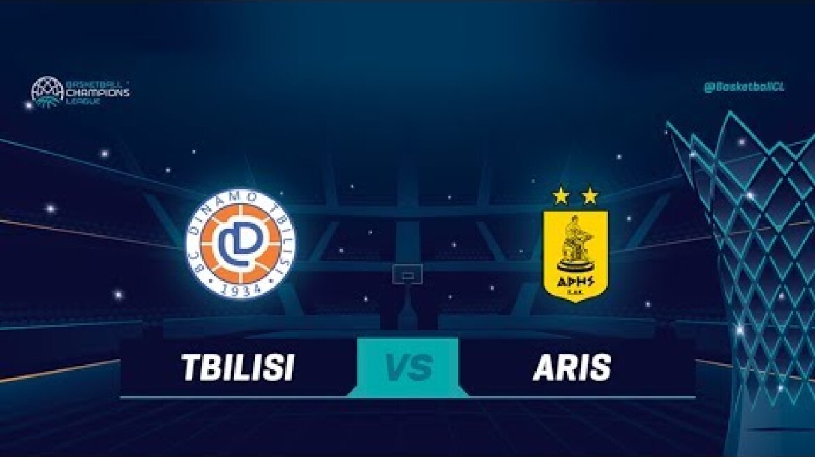 LIVE 🔴 - Dinamo Tbilisi v Aris - Qualification Round 1 - Basketball Champions League 2018-19