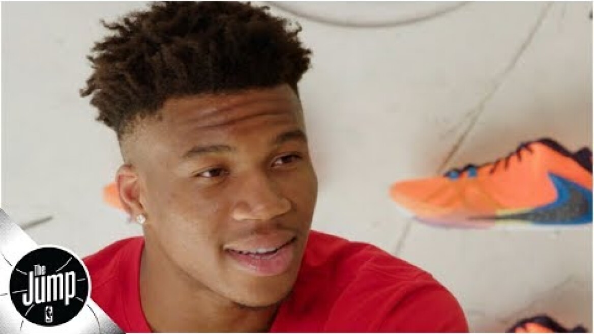 Giannis doesn’t want to relax after winning MVP, admits he owns 4,000 pairs of shoes | The Jump