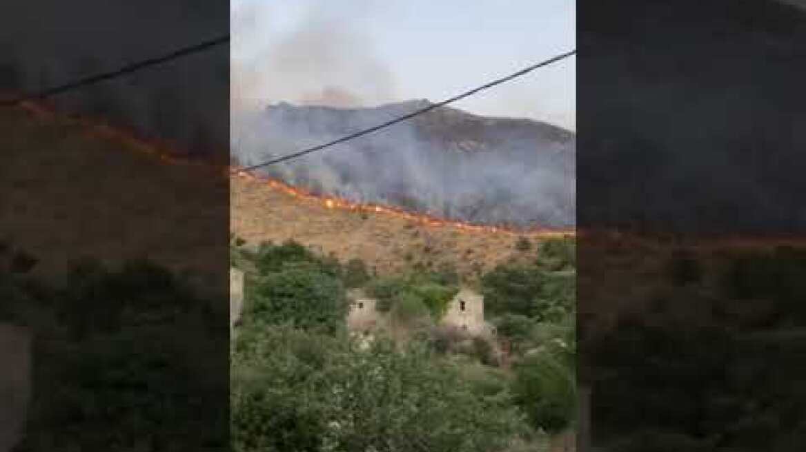 Πυρκαγιά στην Περίθεια