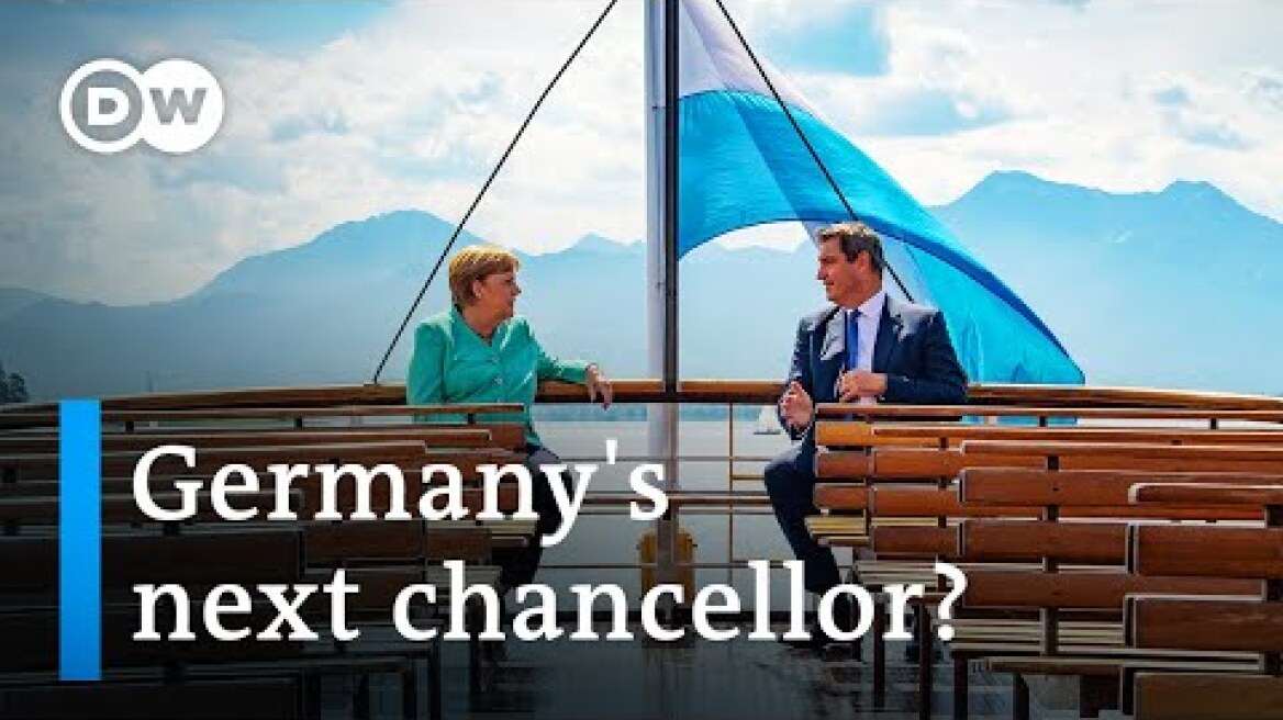 Merkel's visits Bavaria:  Is she meeting with her successor? | DW News