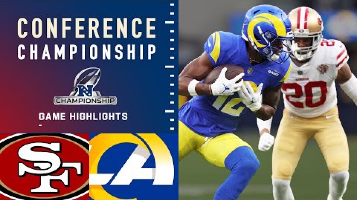 49ers vs. Rams NFC Championship Highlights | NFL 2021