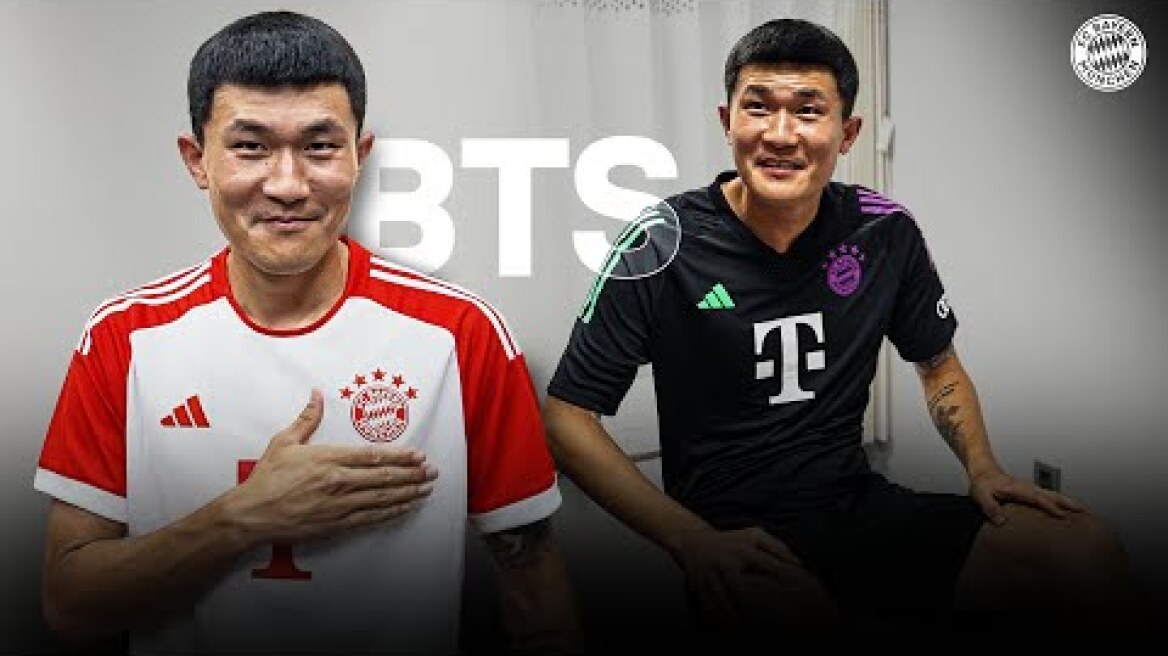 New signing Minjae Kim at medical check in Seoul | Behind the Scenes