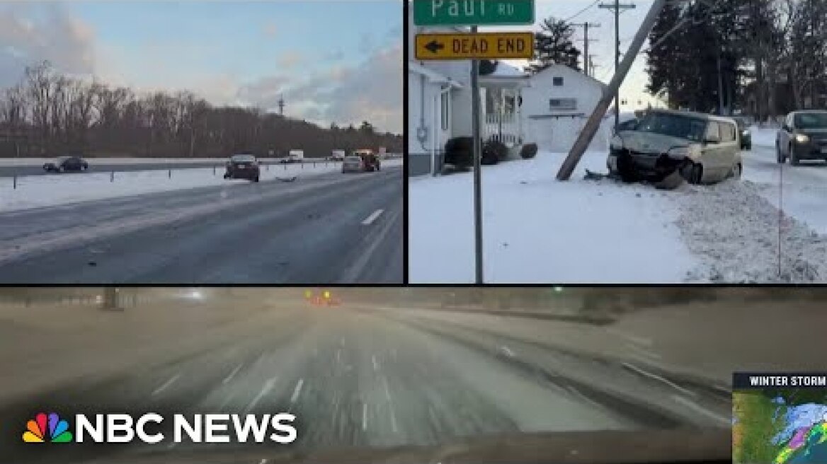 Monster winter storm unleashes widespread chaos across the country