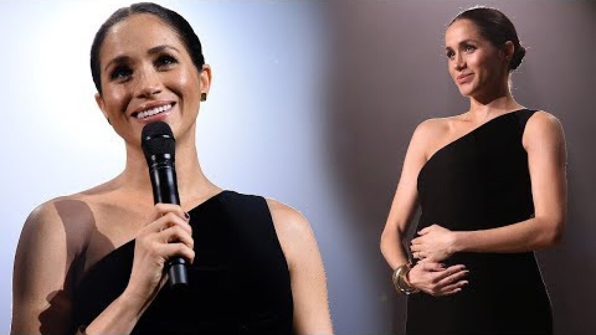 Duchess Meghan Looks Absolutely Flawless In Surprise Appearance At British Fashion Awards