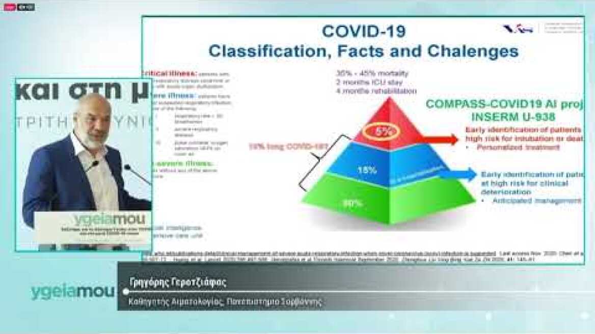 Συνέδριο ygeiamou.gr - Γρηγόρης Γεροτζιάφας - Καθηγητής Πανεπιστημίου Σορβόννης