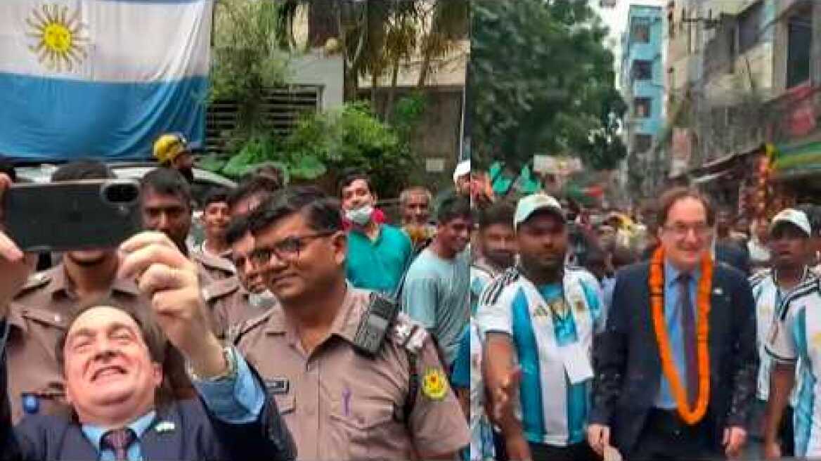El embajador argentino en Bangladesh explica el fenómeno del fanatismo por la Selección