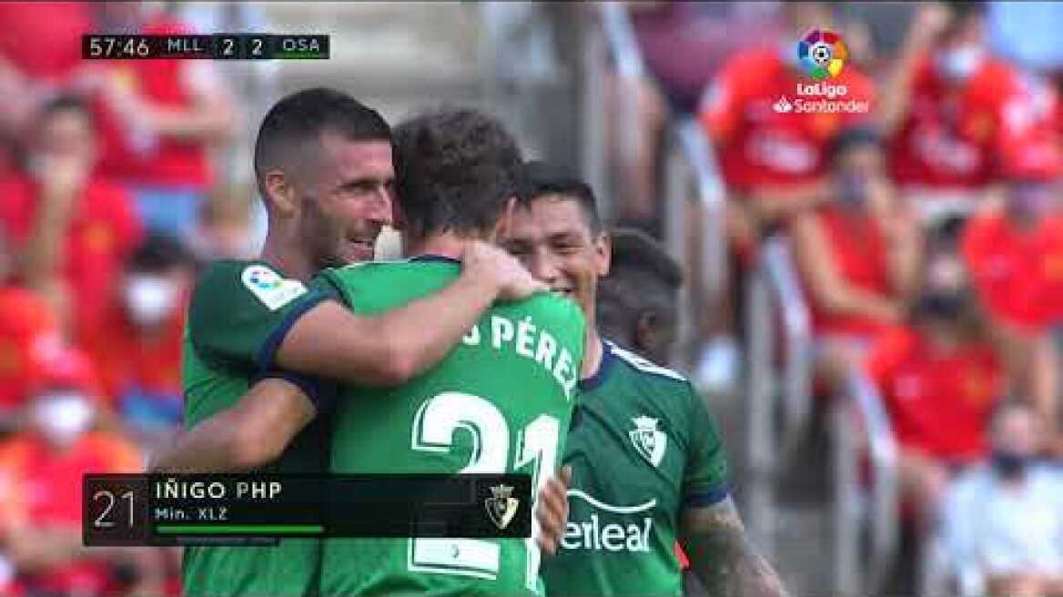 Resumen de RCD Mallorca vs CA Osasuna (2-3)