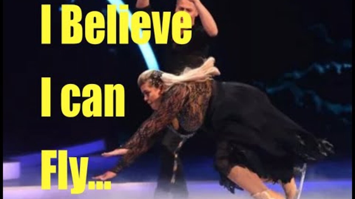 Gemma Collins fall (FULL SCENE) Dancing on Ice (27jan19)