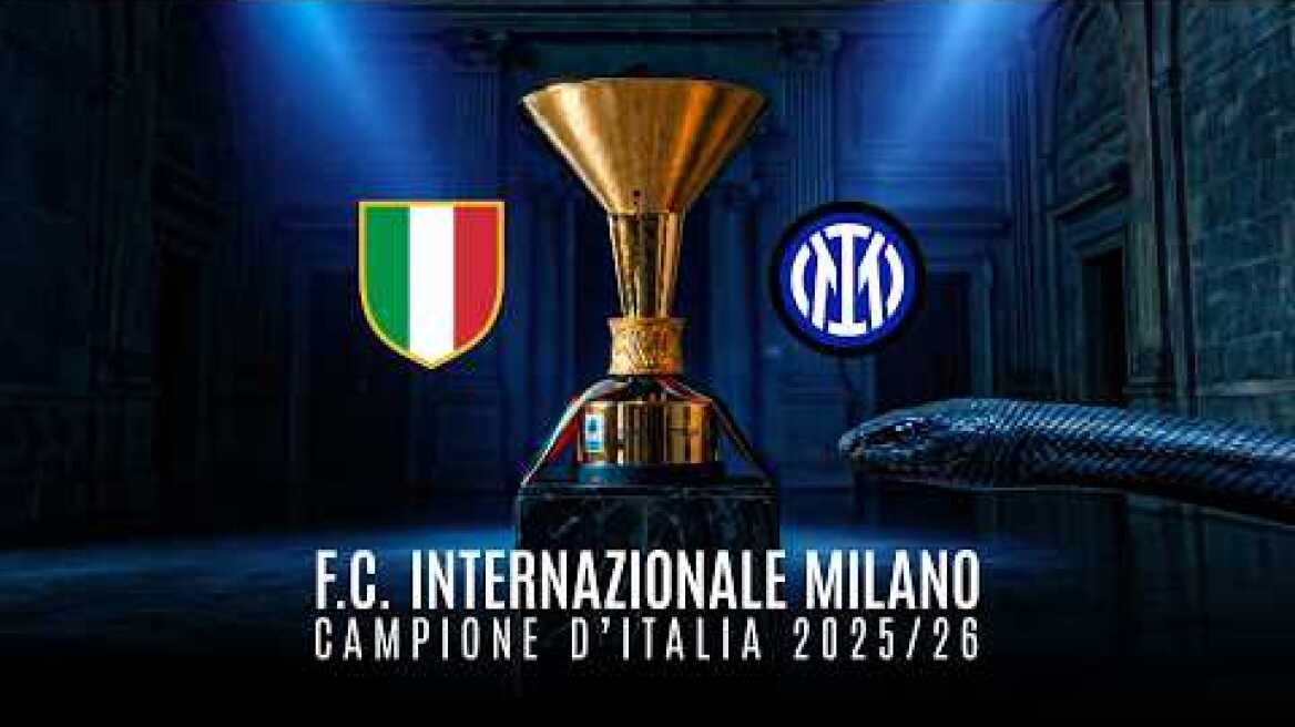 INTER Are Serie A Champions | Serie A 2025/26