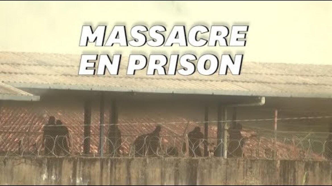 Les images terribles de la mutinerie qui a fait au moins 57 morts au Brésil