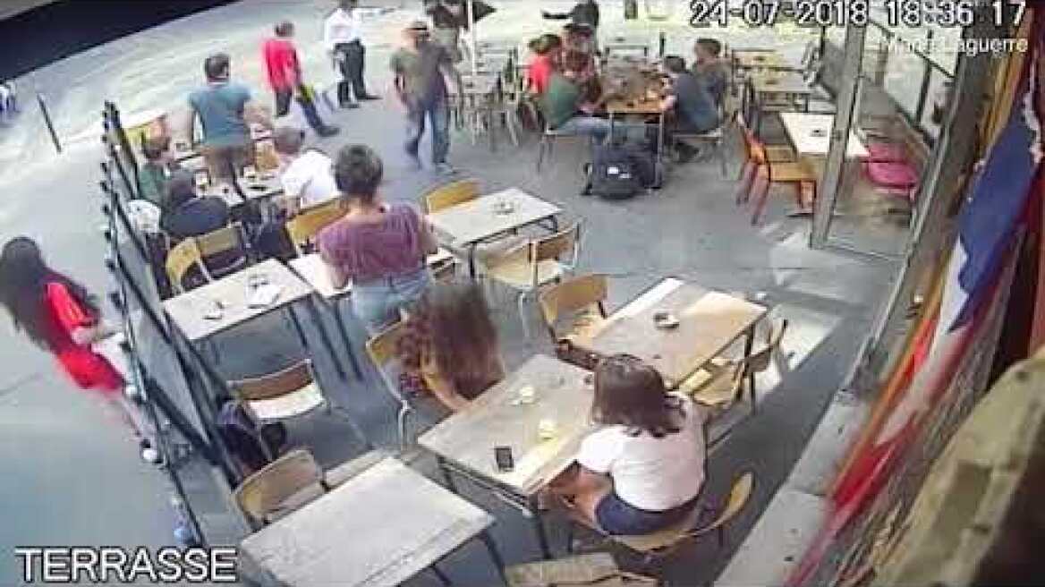 Video  Shocking moment where woman is punched in the face