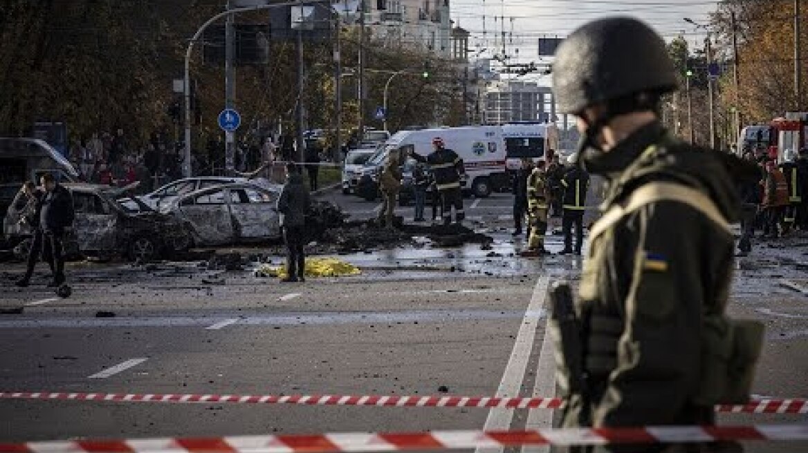 Kyiv Pounded by Intense Barrage of Russian Missile Strikes