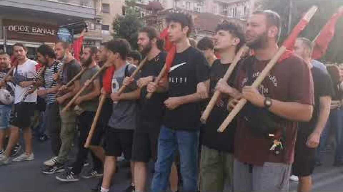 Θεσσαλονίκη: Στους δρόμους οι φοιτητές μετά τα σοβαρά επεισόδια στο ΑΠΘ