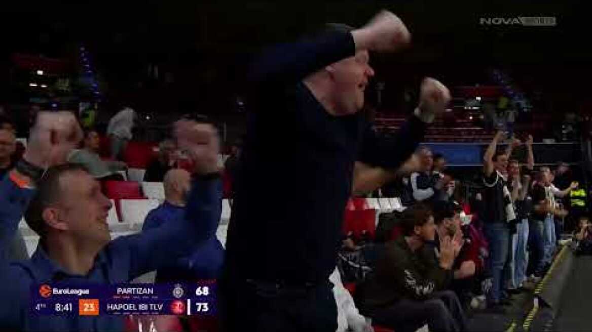 Παρτίζαν – Χάποελ Τελ Αβίβ: 104-101 (ΜD 24, 23/1/26)