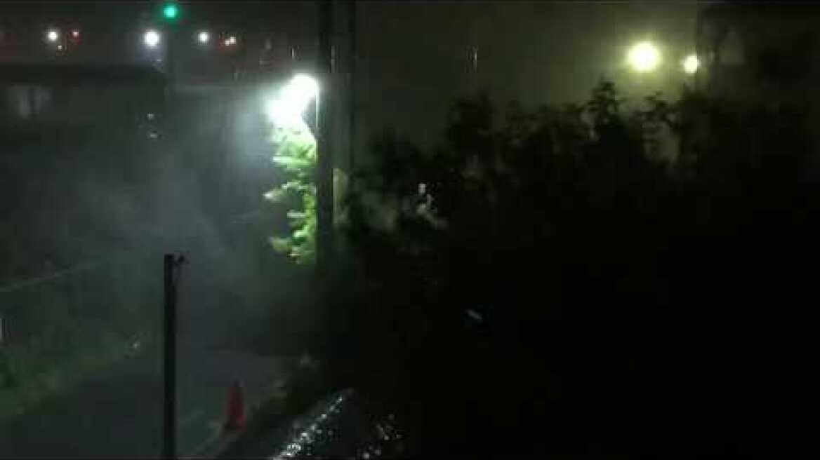 Typhoon Jongdari effects in Kita Katsuragi-gun, Nara, Japan | 29 07 2018 | 奈良県北葛城郡台風の影響