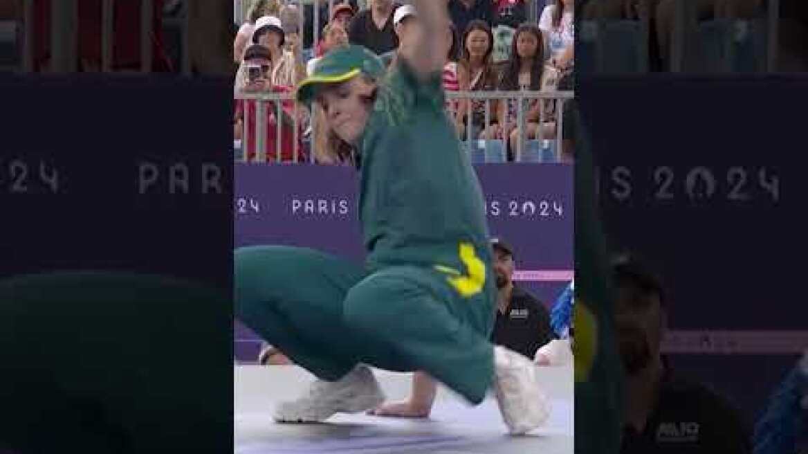 Breaking has arrived to the Olympics and is delivering the ultimate ✨icon✨ #paris2024