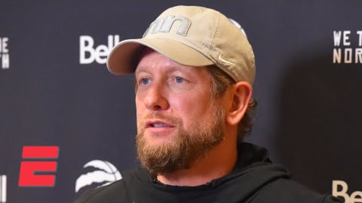 Nick Nurse on the Raptors discussing boycotting Game 1 of East semis | Keyshawn, JWill & Zubin