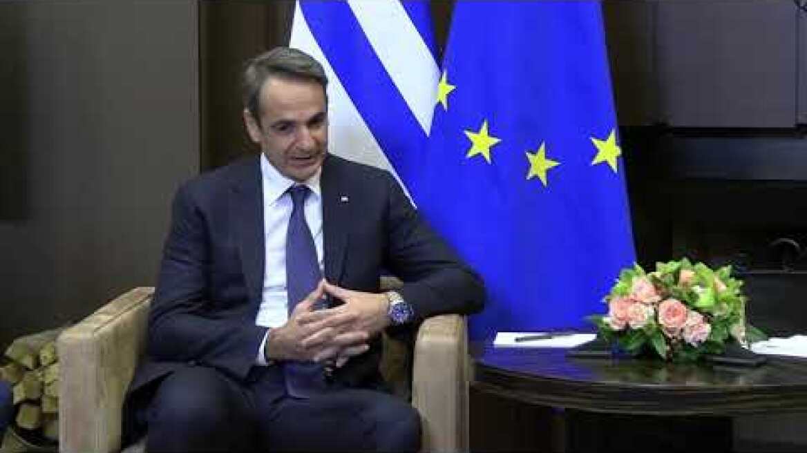 Συνάντηση Μητσοτάκη με Πούτιν