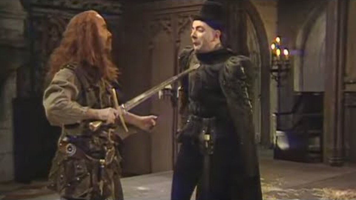 Edmund's Duel with McAngus | Blackadder | BBC Studios