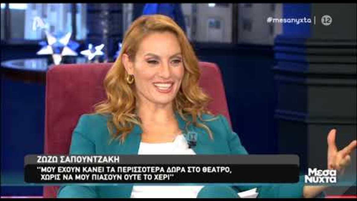 Η Ζωζω Σαπουντζάκη στην Ελεονώρα Μελέτη (Μέρος Γ)