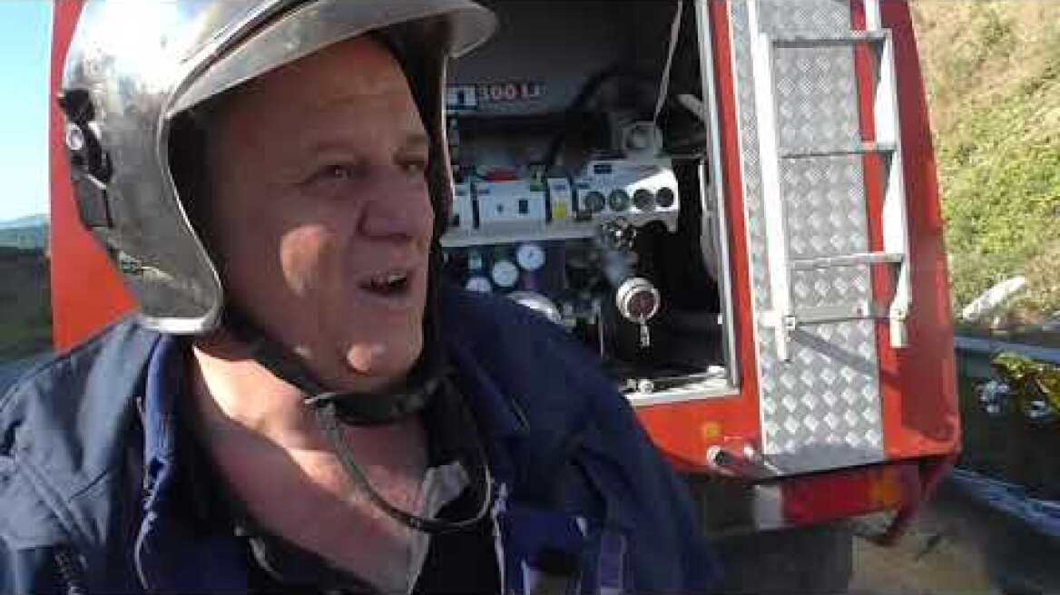 Grevena TV || Πτώση μονοκινητήριου Αεροπλάνου Γρεβενα 2