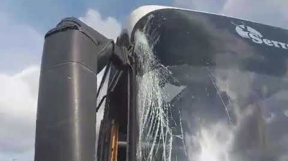 Ατύχημα σε λεωφορείο