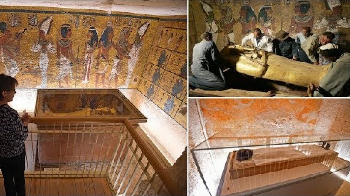 FACE and FEET of King Tutankhamun are Revealed After 9 Year Restoration
