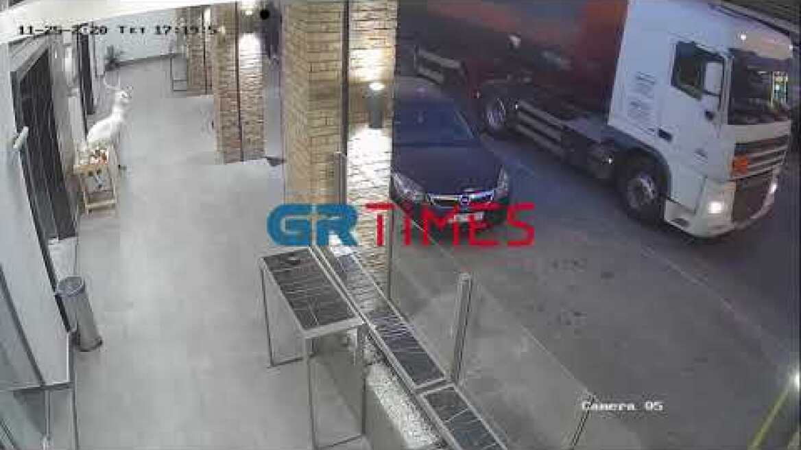 Βίντεο ντοκουμέντο από σοκαριστικό τροχαίο στα Διαβατά (25/11/2020) - GrTimes