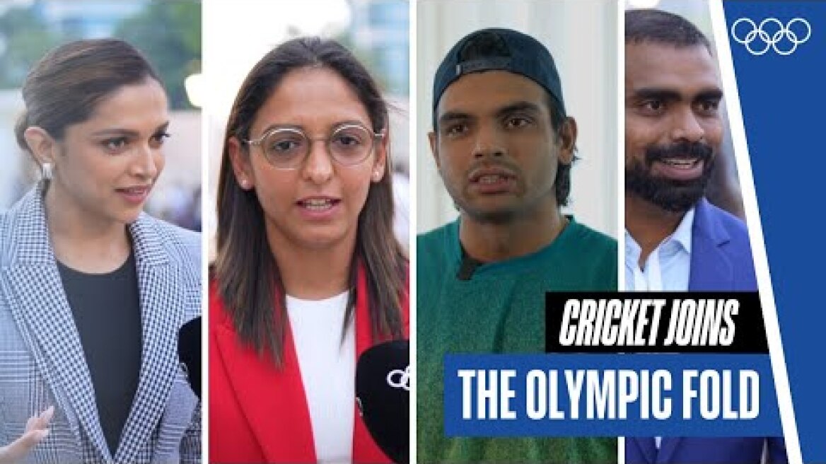 India celebrates cricket's Olympic return at LA28